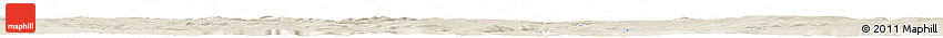 Shaded Relief Horizon Map of the Area around 59° 55' 44" N, 94° 25' 30" E