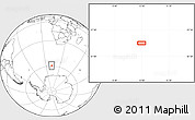 Blank Location Map of the area around 59° 20' 22" S, 11° 58' 29" E