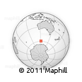 Outline Map of the Area around 59° 20' 22" S, 121° 37' 30" E, rectangular outline