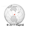 Outline Map of the Area around 59° 20' 22" S, 140° 19' 29" E, rectangular outline