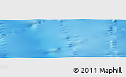 Shaded Relief Panoramic Map of the area around 59° 20' 22" S, 149° 40' 30" E