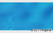 Physical 3D Map of the area around 59° 20' 22" S, 166° 40' 30" E