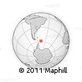 Outline Map of the Area around 59° 20' 22" S, 47° 31' 29" W, rectangular outline