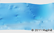 Shaded Relief 3D Map of the area around 59° 41' 37" S, 32° 13' 30" W