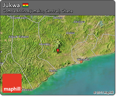 Satellite 3D Map of Jukwa