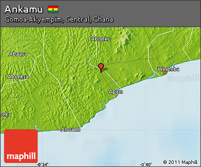 Physical Map of Ankamu
