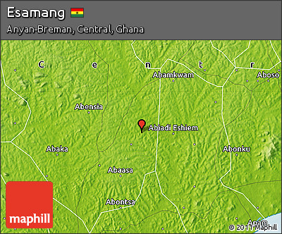 Physical Map of Esamang