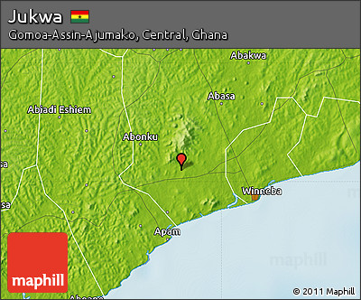 Physical Map of Jukwa