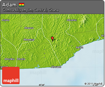 Physical Map of Adam