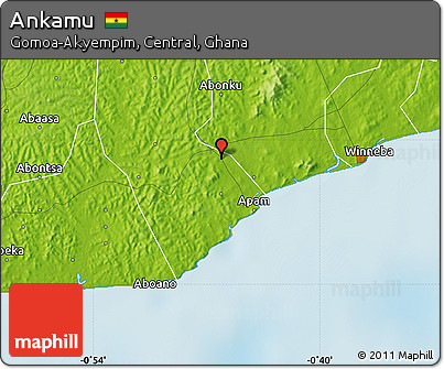 Physical Map of Ankamu