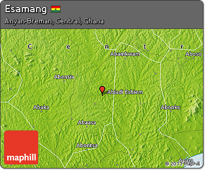Physical Map of Esamang