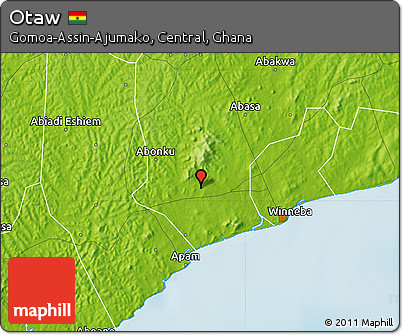 Physical Map of Otaw