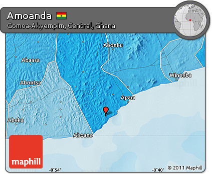 Political Map of Amoanda