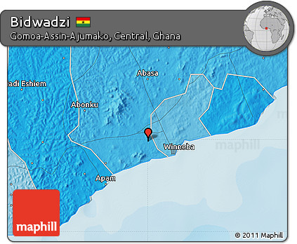 Political Map of Bidwadzi
