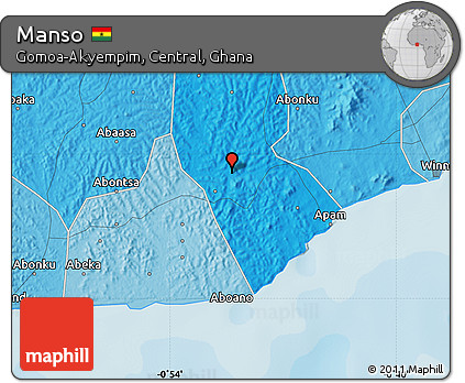 Political Map of Manso