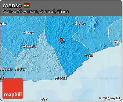 Political Map of Manso