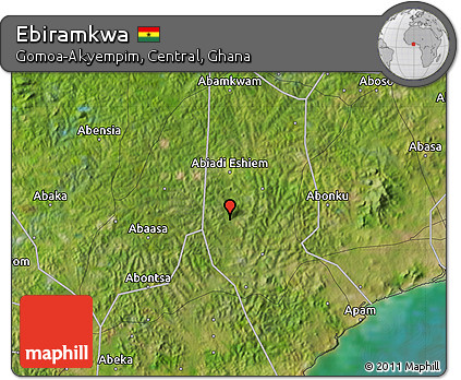 Satellite Map of Ebiramkwa
