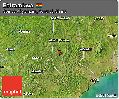 Satellite Map of Ebiramkwa