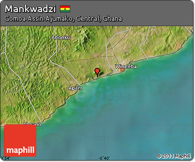 Satellite Map of Mankwadzi