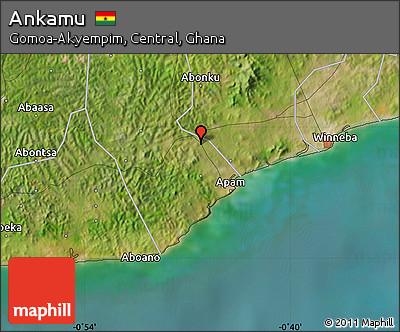 Satellite Map of Ankamu