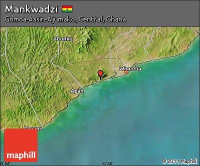 Satellite Map of Mankwadzi