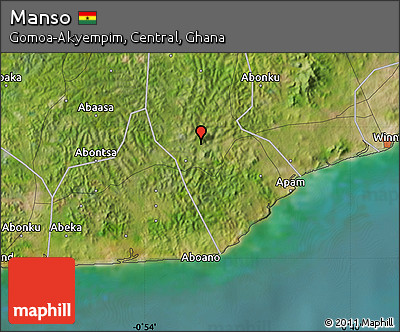Satellite Map of Manso