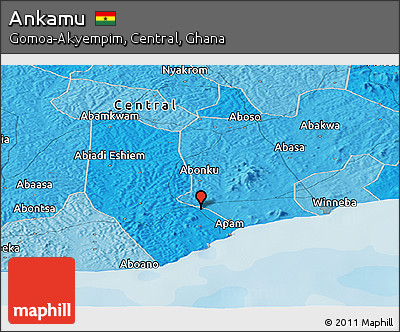 Political Panoramic Map of Ankamu