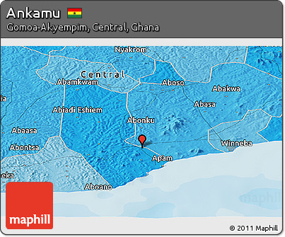 Political Panoramic Map of Ankamu
