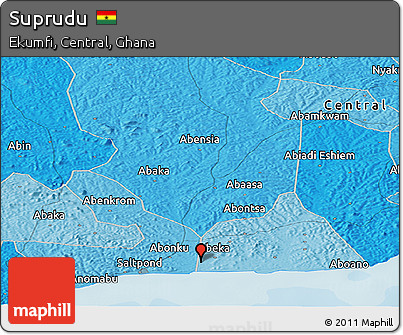 Political Panoramic Map of Suprudu