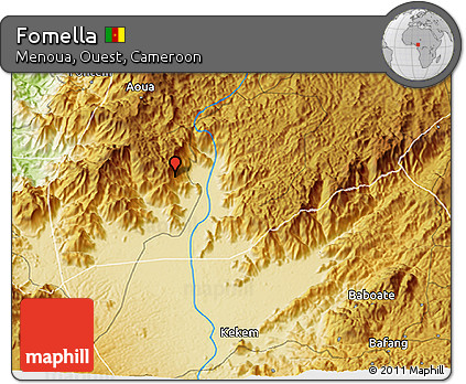 Physical 3D Map of Fomella