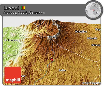 Physical 3D Map of Levoni