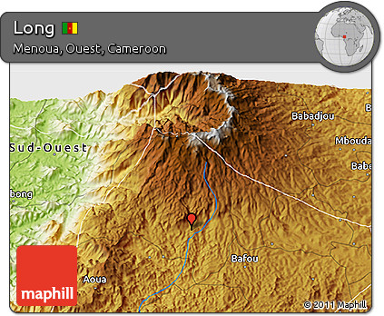 Physical 3D Map of Long