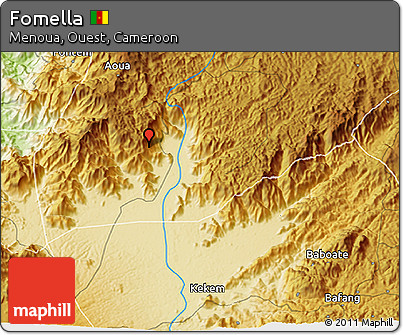 Physical 3D Map of Fomella