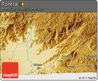 Physical 3D Map of Fontsa
