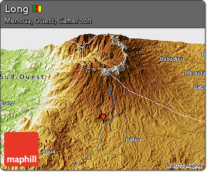 Physical 3D Map of Long