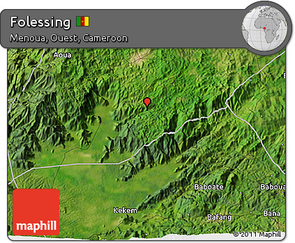 Satellite 3D Map of Folessing