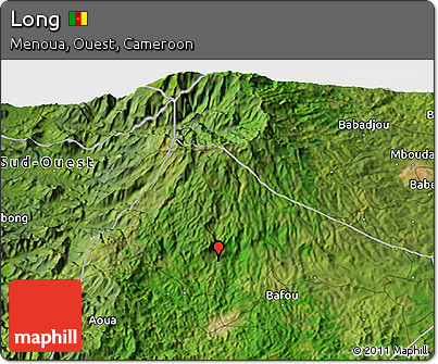 Satellite 3D Map of Long