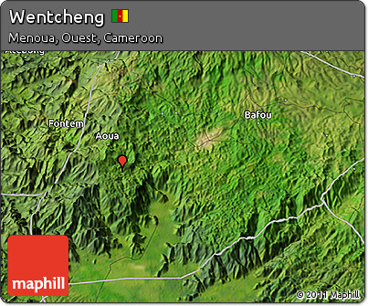 Satellite 3D Map of Wentcheng