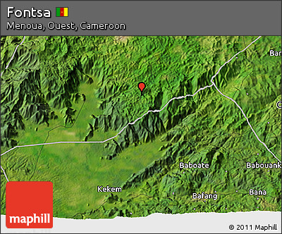 Satellite 3D Map of Fontsa