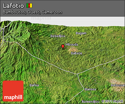 Satellite 3D Map of Lafotio