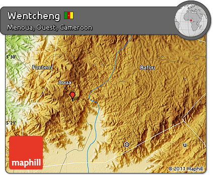 Physical Map of Wentcheng