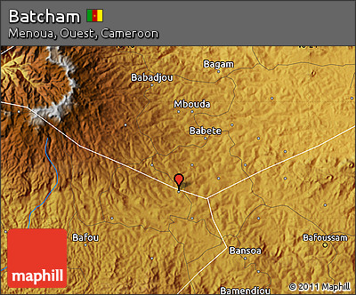 Physical Map of Batcham