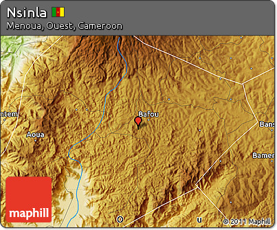 Physical Map of Nsinla