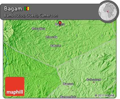 Political Map of Bagam