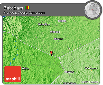 Political Map of Batcham