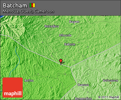 Political Map of Batcham