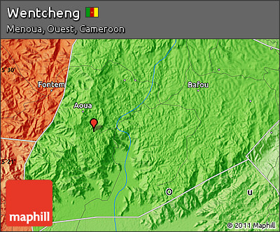 Political Map of Wentcheng