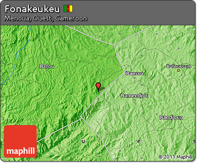 Political Map of Fonakeukeu