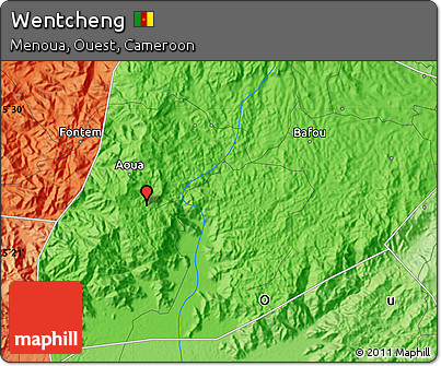 Political Map of Wentcheng