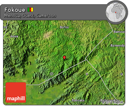 Satellite Map of Fokoue